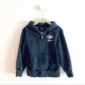 Paul Frank Luxe kids zip hoodie